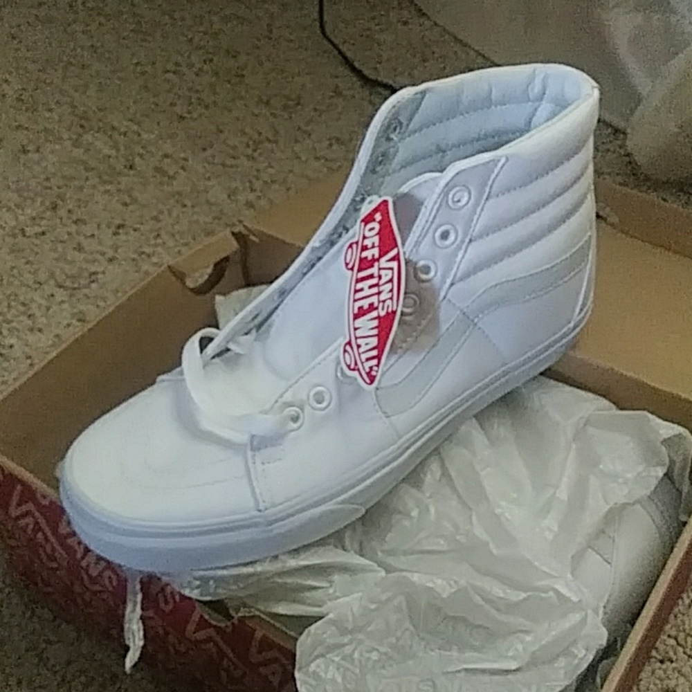 White VANS